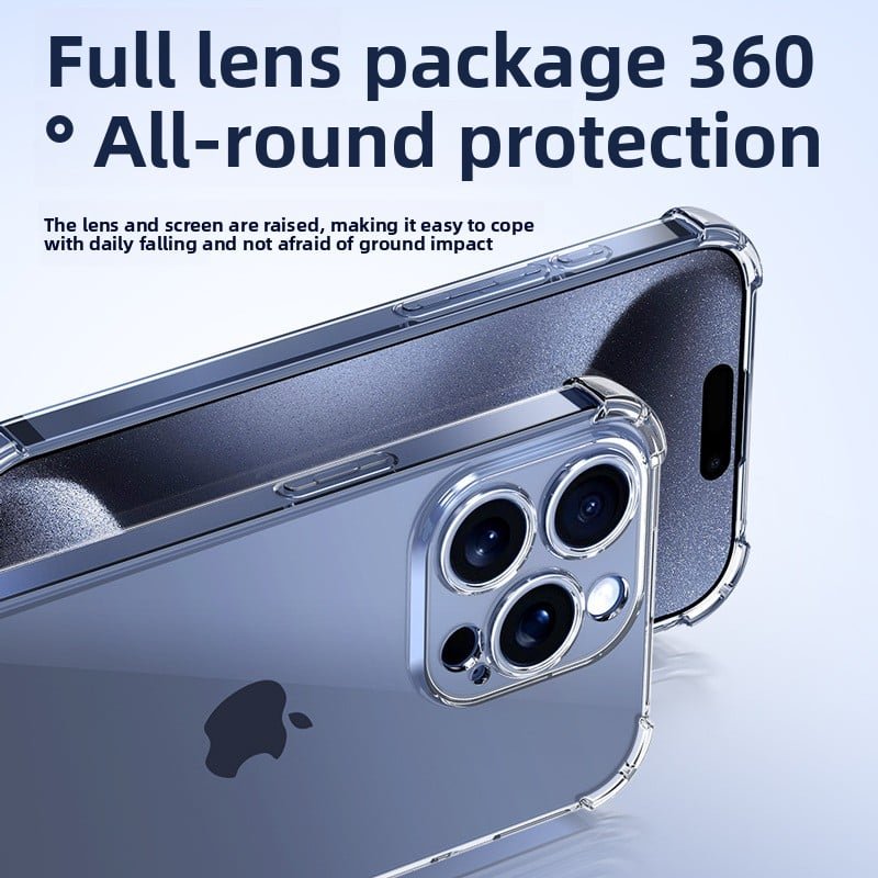 iPhone Transparent Shock - Proof Phone Case - Image 5