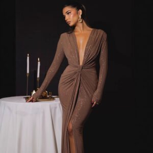 Alternative view of Elegante manga larga