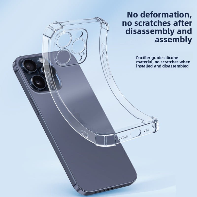 iPhone Transparent Shock - Proof Phone Case - Image 4