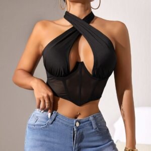 Alternative view of Top halter sexy