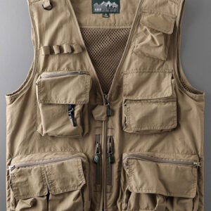 Multifunctional Flap Pocket pants Tactical parka Photography Vest