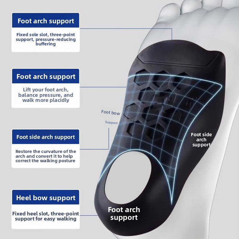 Plantillas ortopédicas con soporte de arco y corrección XO - Image 3