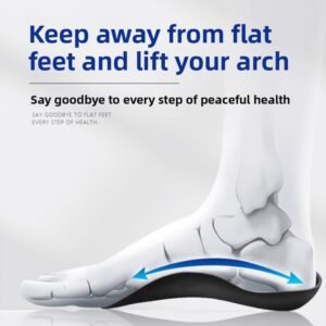 Alternative view of Orthopedic Insoles for Flat Feet and XO Leg Correction